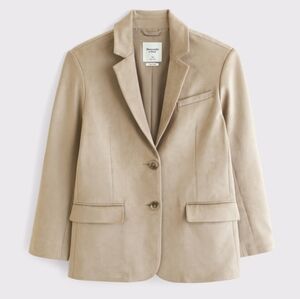 Abercrombie & Fitch Beige Women's Blazer